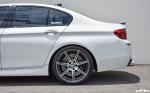 BMW M5 Alpine White by H&R and EAS 2017 года